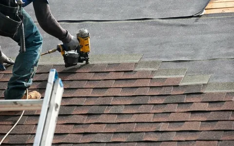 Roof Replacement Company Serving Staten Island NY 3 roof replacement company Staten Island NY inspecting damaged roof structure
