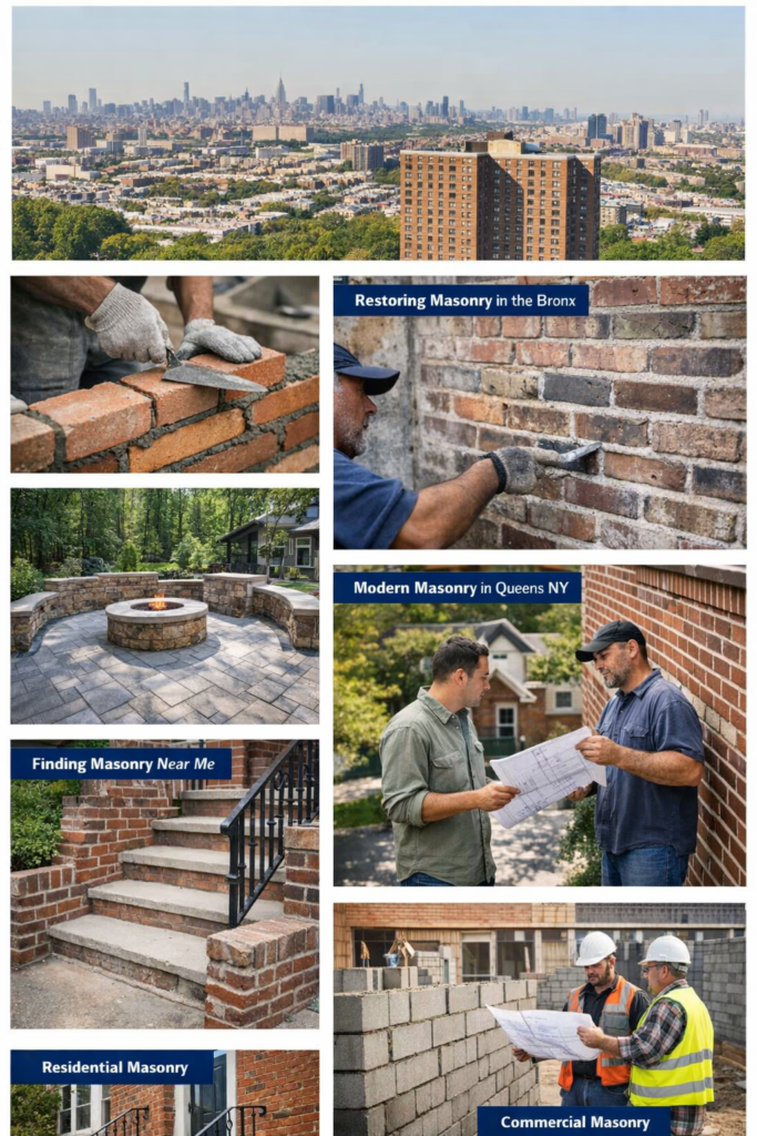 Masonry services across Bronx and Queens