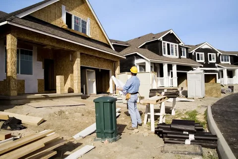 Engineers inspecting an active job site during routine General Contractor Services